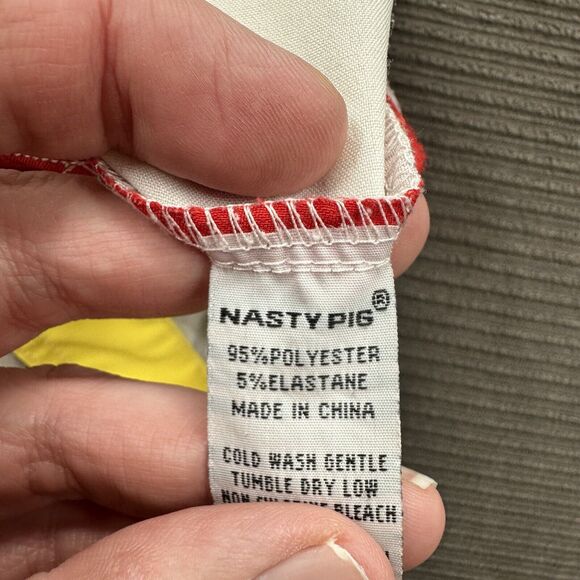 Nasty Pig Board Shorts Men 32 Red Black Polyester Beach Swimming Outdoors. - Picture 8 of 8